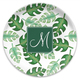 Tropical White Melamine Plate Image 2 of 2